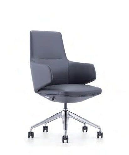 M-02AF Leather Task Chair