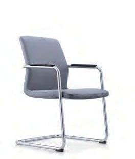 M-39BF Leather Visitor Chair