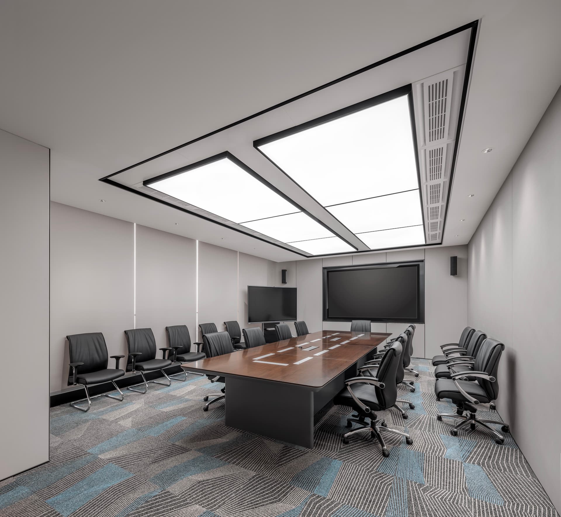 Warm Contemporary Office - 2
