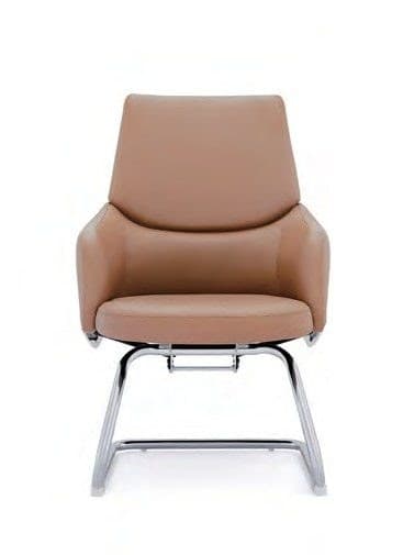 M-01BF Leather Visitor Chair